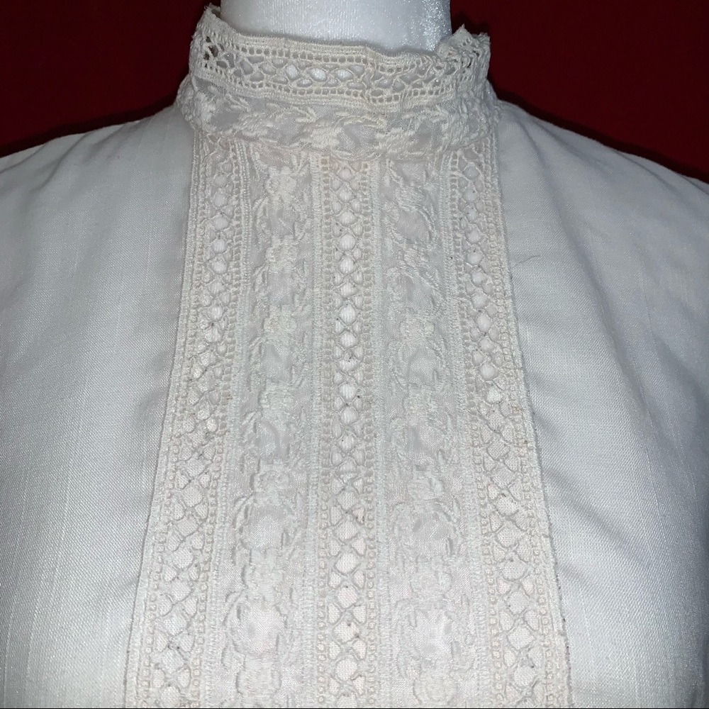 Gemilli Vintage Women’s Blouse Size 7/8 M - Picture 3 of 7